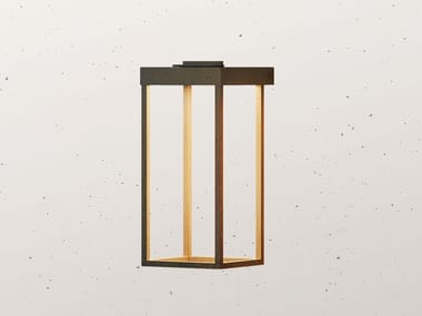 LANTERNE SLIM 267.04 - LED brass Outdoor wall Lamp by Il Fanale
