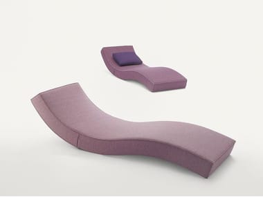 LINEA - Fabric Chaise longue by Paola Lenti