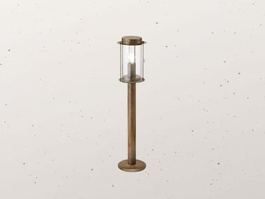 LOGGIA 264.10 - LED brass bollard light by Il Fanale