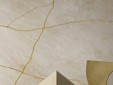 LOST STONES CREMA D'ORCIA - Indoor marble wall tiles by Salvatori