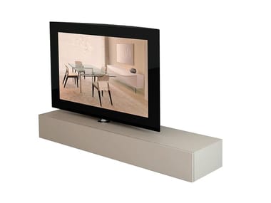 LUNA HI-FI - Low TV cabinet with flap doors by Reflex