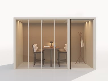 MEETING ROOM 2-4 PEOPLE - Acoustic office booth by Kettal