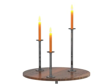 OFFICINA - Iron candle holder by Magis