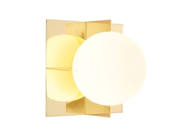 PLANE - Glass and steel wall lamp / ceiling lamp by Tom Dixon