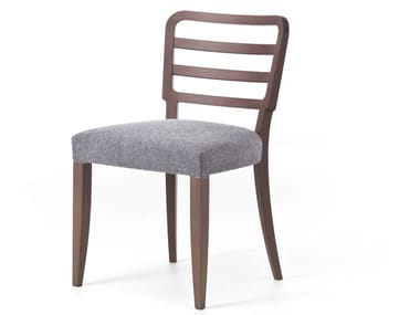 WIENER 11 - Upholstered fabric chair by Very Wood