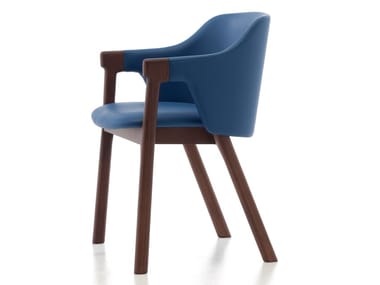 LODEN 02 - Ash chair with armrests by Very Wood