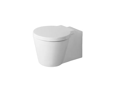 STARCK 1 - Wall-hung ceramic toilet by Duravit