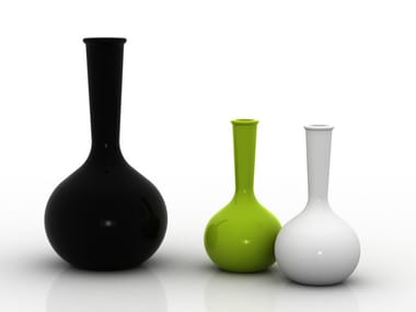 CHEMISTUBES - Polyethylene garden vase with Light by Vondom