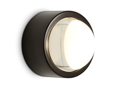 SPOT ROUND - LED glass and steel wall light by Tom Dixon