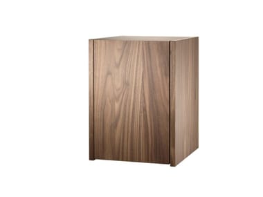STRING® SYSTEM TINY - Vertical wood veneer wall cabinet by String Furniture