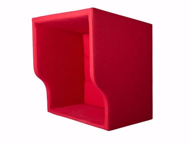 TANK PHONEBOOTH - Acoustic fabric phone booth by Casala