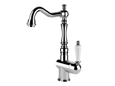 TRADIZIONE - Countertop single handle brass kitchen mixer tap by Gessi