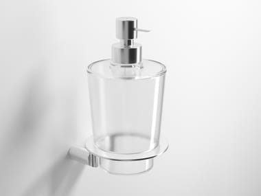 MIRTO - Wall-mounted glass Bathroom soap dispenser by De Rosso