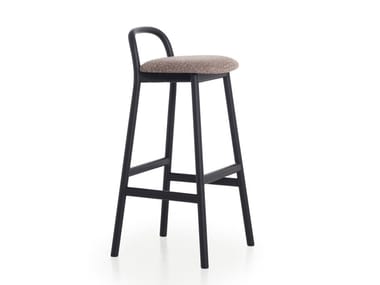 ZANTILAM 16 - High stool with footrest by Very Wood